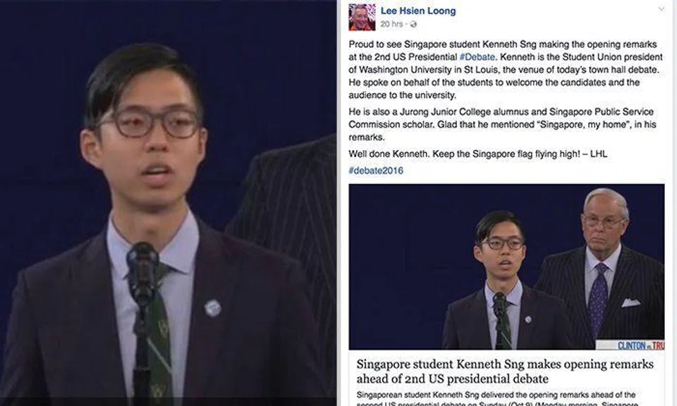 Student Kenneth Sng had S'poreans' curiosity -- and now has PM Lee's ...