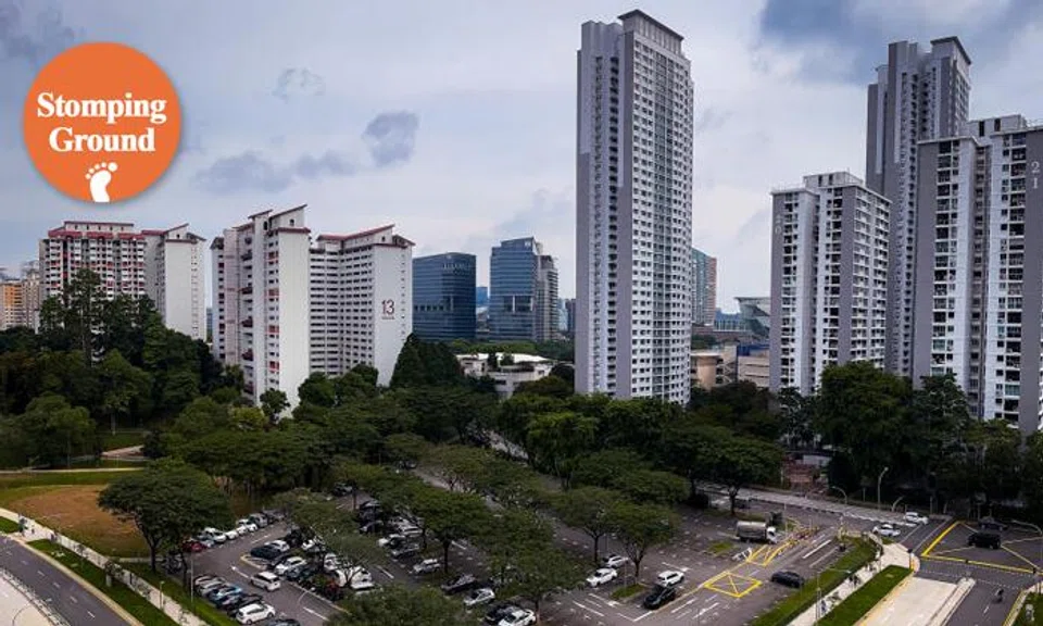 ST photo illustration: This carpark at Holland Drive is the site for Holland Vista, one of three prime location public housing projects in the latest Build-To-Order launch. It will have 342 two-room flexi and four-room flats.