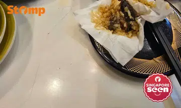 Hair found in food at Sushi Express