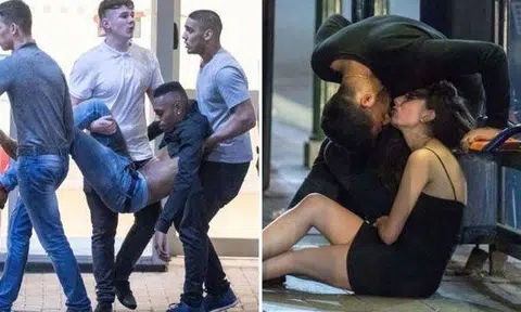 Birmingham students show just how hard they party after getting A-level results