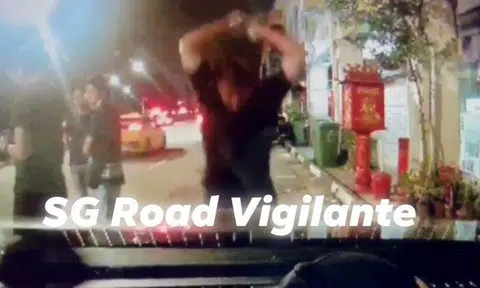 39-year-old man 'Hulk-smashes' rental car's bonnet at Geylang, police investigating
