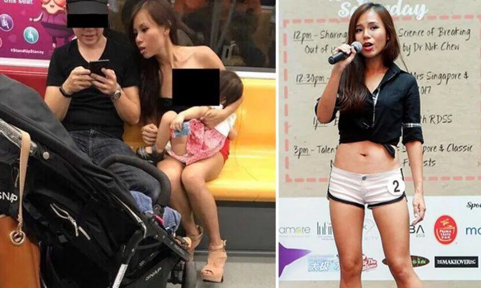 Mum in breastfeeding saga is Mrs Singapore pageant finalist