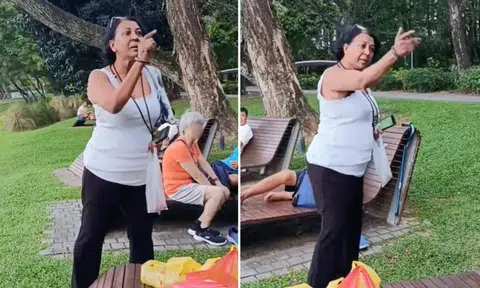 Woman confronts group fishing at Jurong Lake Gardens, yells: 'You cannot catch'