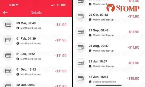 "In March, I was shocked to see that there has been a monthly charge since June 2023," said the Stomper, who shared a screenshot of the charges totalling $107.10.