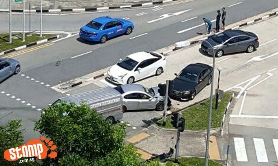 3 sent to hospital after driver turns into oncoming traffic and crashes head-on with van