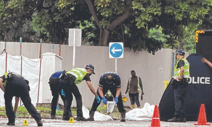 defu lane accident, cyclist dragged 70 metres after being hit by trailer