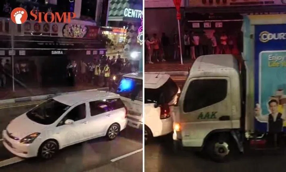 Lorry driver arrested for drink driving after accident with car in Serangoon, woman taken to hospital