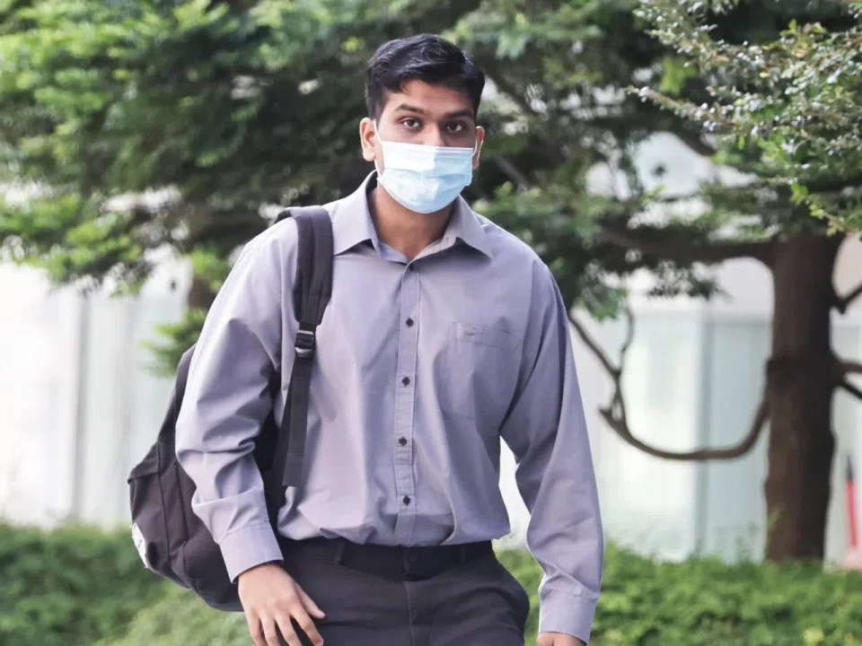 Azim Shah Abubakar Shah was handed one charge of communicating false information of harmful thing.