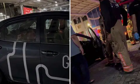 Mother calls SCDF after 5-year-old daughter gets trapped inside GetGo car