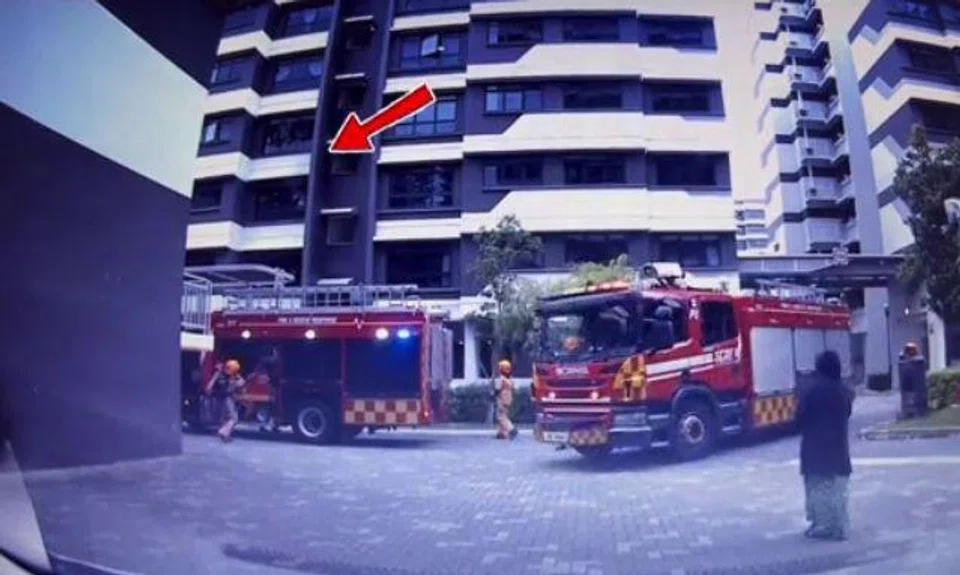 A video of fire engines arriving at the scene was posted online.