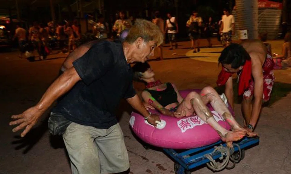 S'pore woman suffers burns on 50% of her body during explosion in Taiwan water park