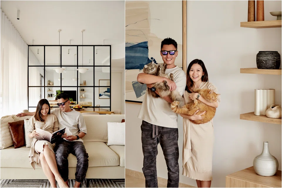 Ms Goh Xin Lei and Mr Adrian Ang renovated their second home in East Coast in 2021. 
