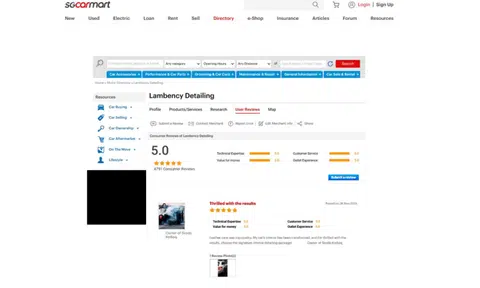 In the fake reviews, the names, vehicle registration numbers and vehicle photographs of customers were used without consent.