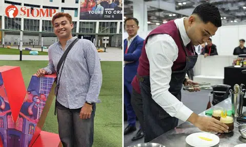 Temasek Polytechnic student shares passion for hospitality -- and dream of opening his own heartland eatery