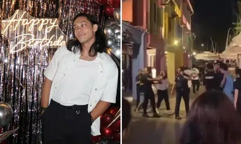 Radio DJ Avery Aloysius Yeo and friends 'approached' by police who 'advise them to disperse' at Clarke Quay