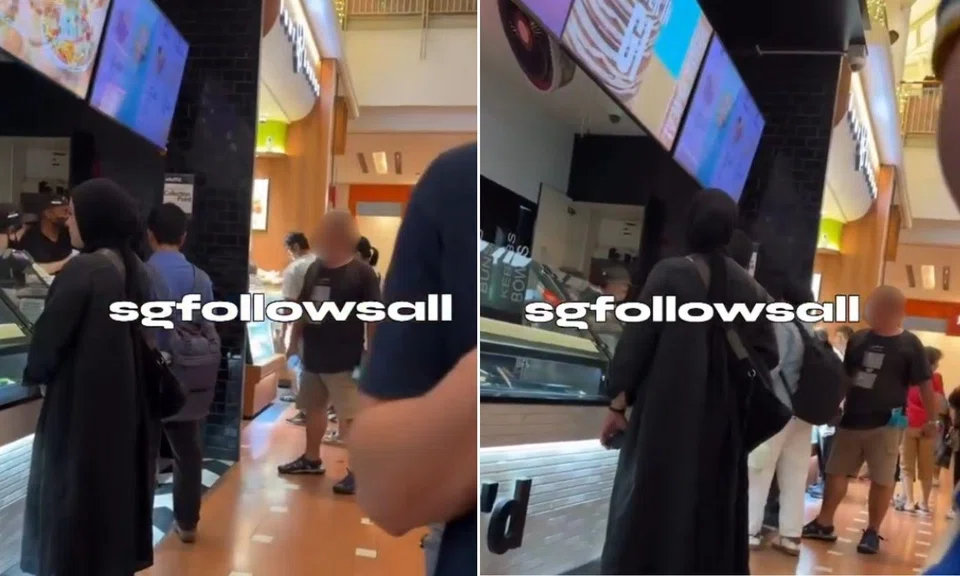 Man engaged in heated argument with Stuff’d staff member. 