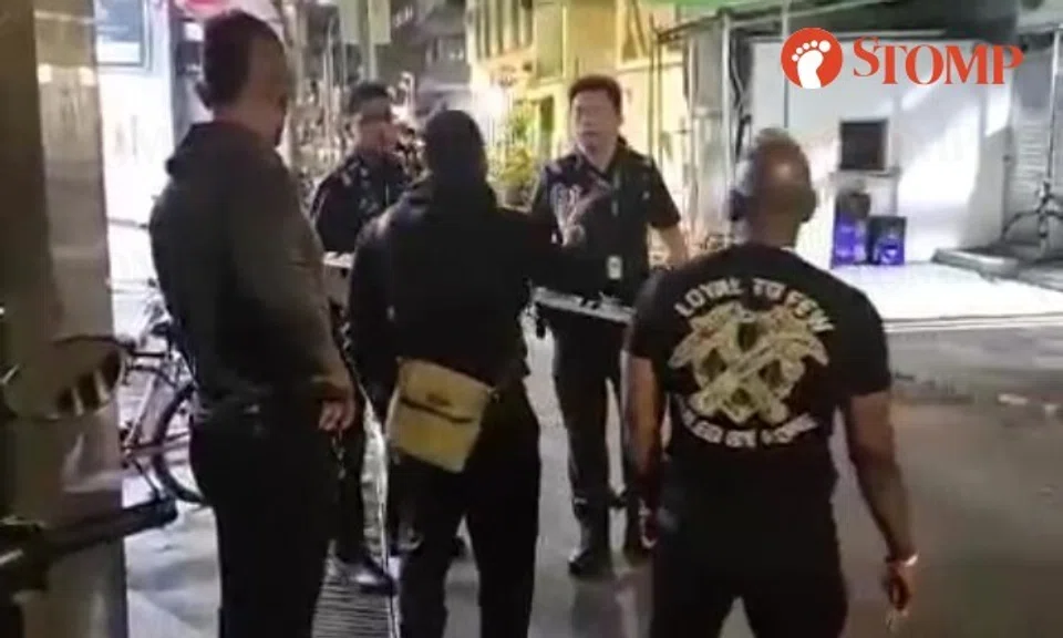 Stomper Rey shared a video of the incident, which was also uploaded on TikTok.