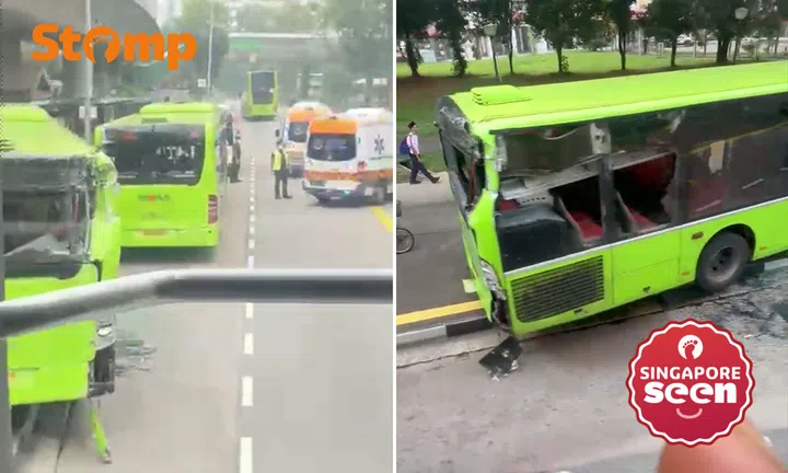 bus collision, Yishun accident, Tower Transit, SBS Transit