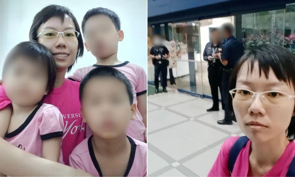 Han Hui Hui accused the Ministry of Social and Family Development of taking away her three children on Feb 15. 