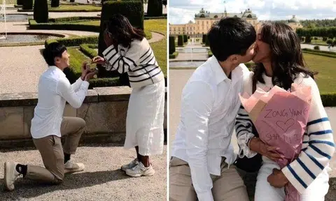 The couple began dating in 2021 after four years of friendship.