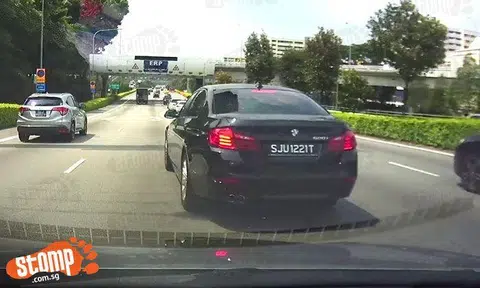 BMW driver's 'epic' lane change on CTE gives motorist mini heart-attack