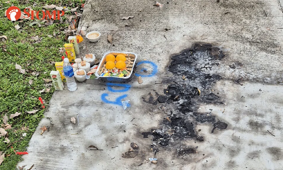 offerings from ghost month uncleared