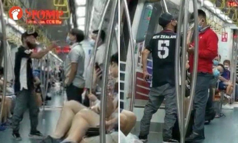 Man hurls vulgarities at MRT staff, challenges them to call police: 'Why must I go out? I pay money leh'