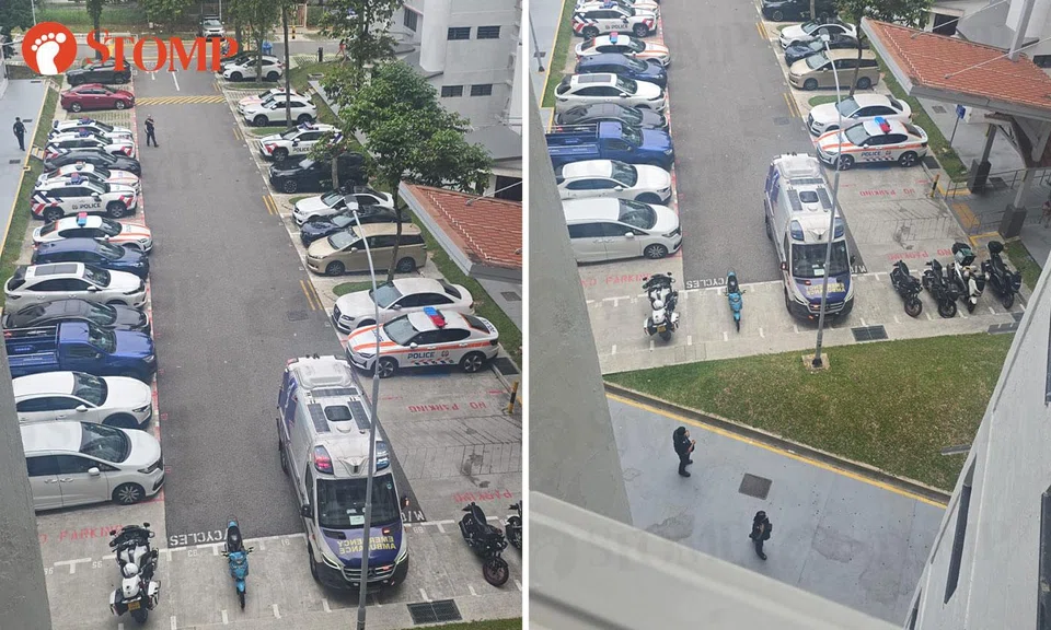 police searching for motorcyclist who fled TP check in Hougang