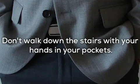 Handy advice that might just save your life one day