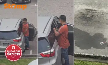 Man allegedly pees in plastic bag at Kampong Gelam carpark