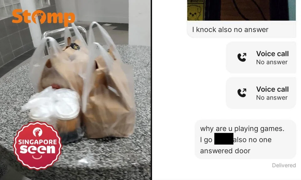 grabfood rider scammed by fake mcdonald's order