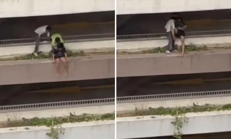 17-year-old girl rescued from ledge of Punggol multi-storey carpark and apprehended