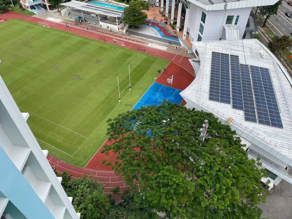 view from corridor 15th floor