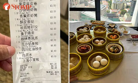 Couple delighted to get dim sum baskets for just $3 each because wife was born in March