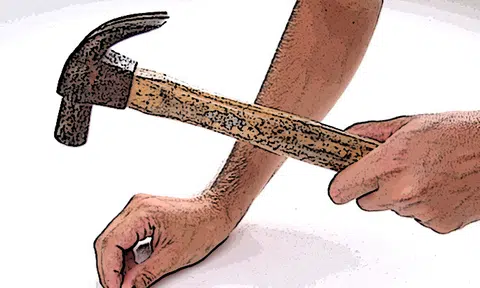 Hostel housekeeper kicks stepson's jaw and threatens him with hammer: 'I will step on your face'