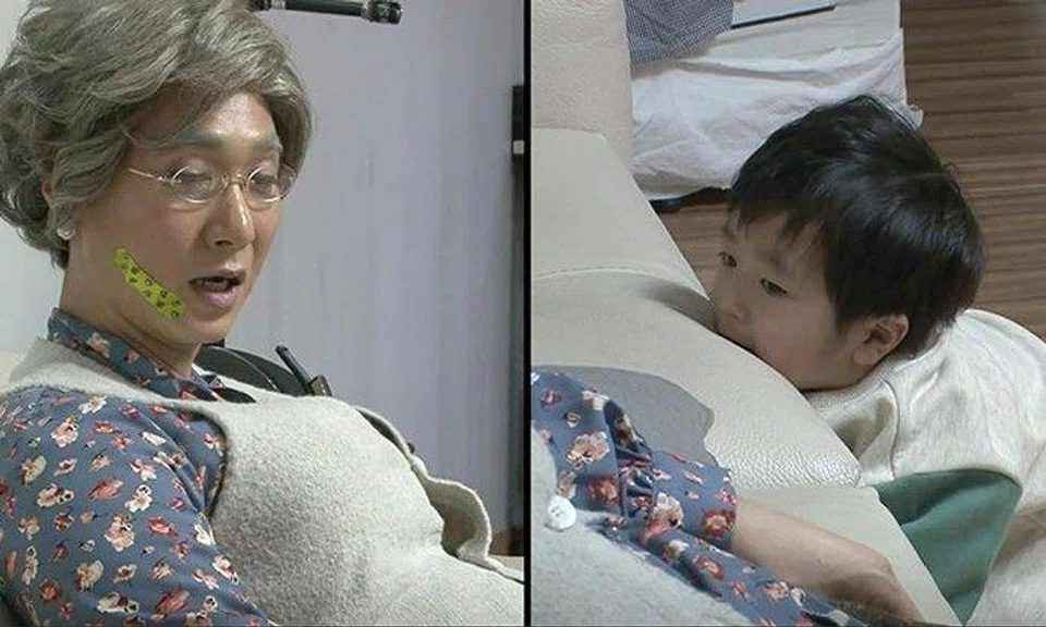 Father 'pretends' to be grandma -- and finds out son's true feelings