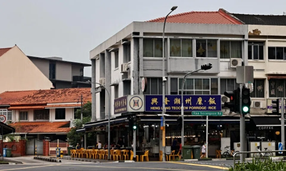 URA found 15 foreign workers had resided at 1012B Upper Serangoon Road. Photo: Lianhe Zaobao
