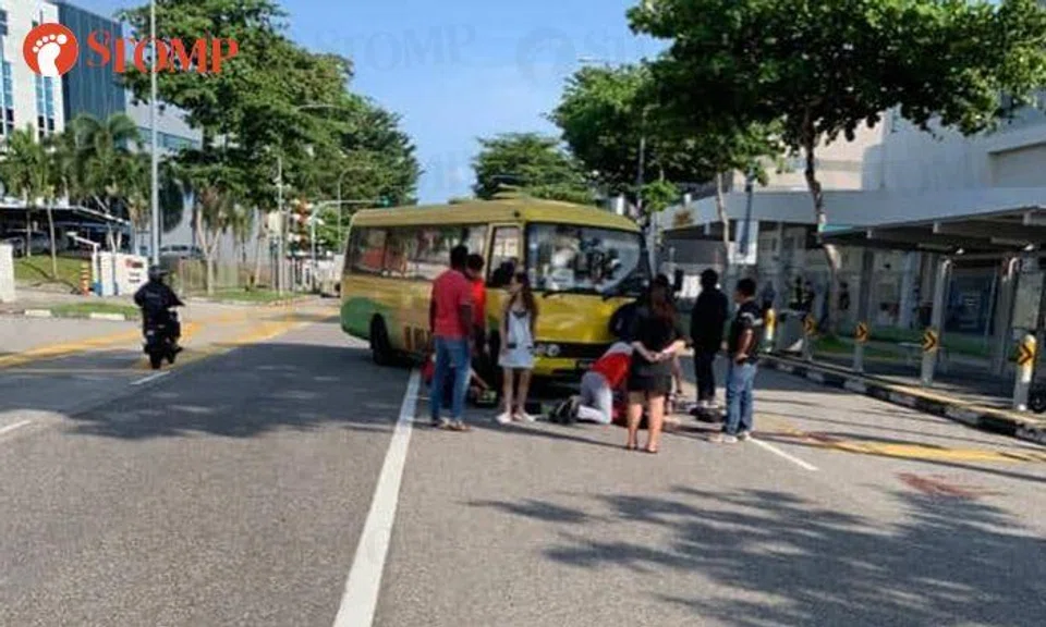 Woman dies after accident with minibus in Changi, brother appealing for witnesses