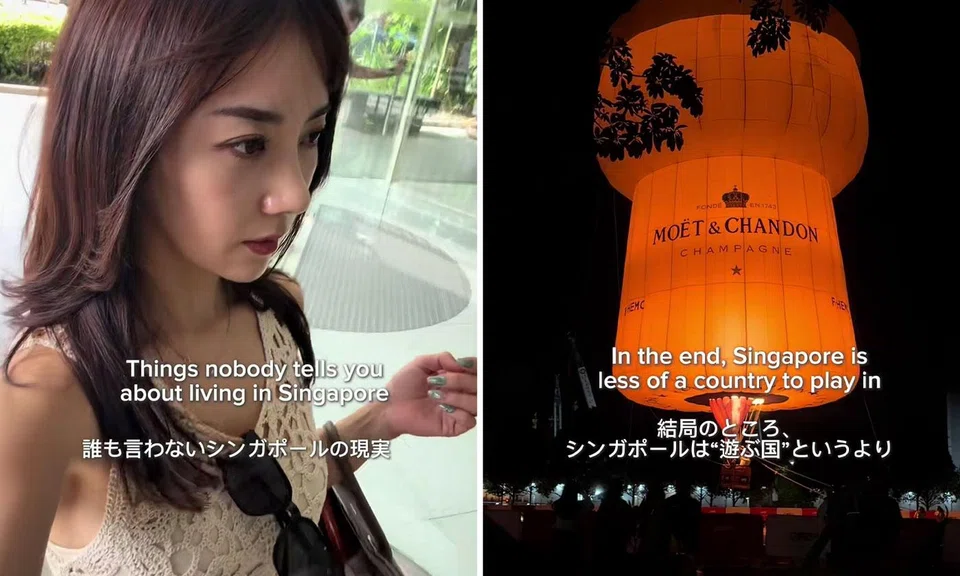 Japanese woman says Singapore is more for making money, less for play