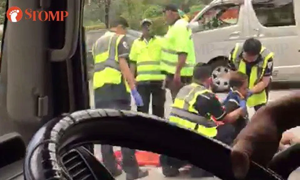 2 taken to hospital after 3-vehicle collision on CTE