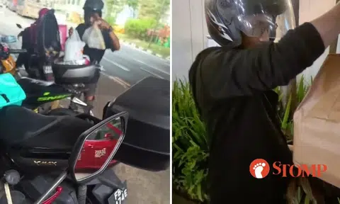 Foreign riders confronted on video for making illegal deliveries in S'pore: 'This mission cannot be stopped'
