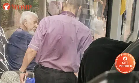 Off-duty SBS Transit bus captain goes the extra mile to help elderly passenger on PMA