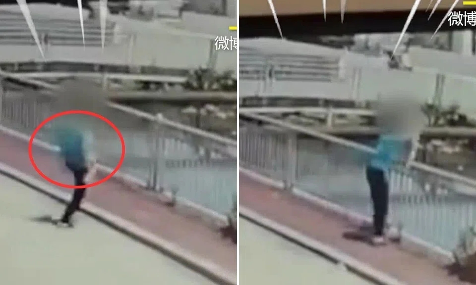 man throws younger sister into river in guangdong after mental illness episode