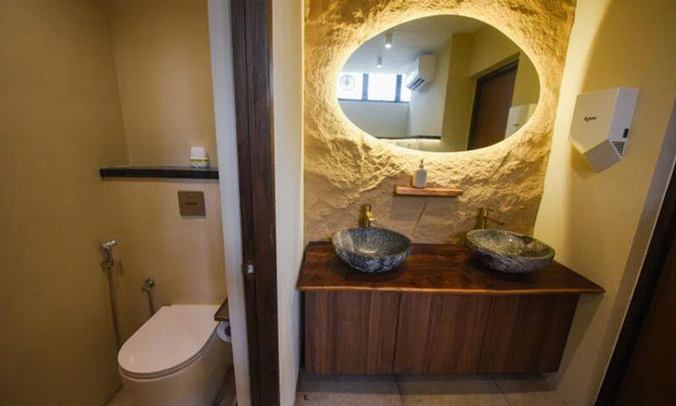 This is Singapore's first 5-star coffee shop toilet -- and it costs $150k to renovate