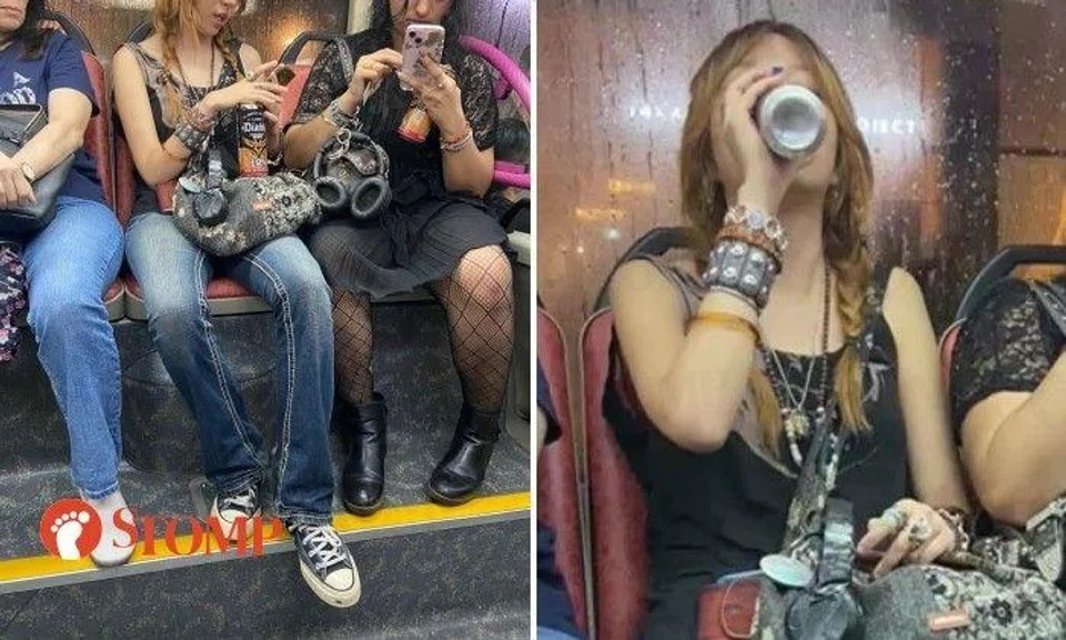 Woman drinks from beer can on SBS Transit bus to Scape: Is there a penalty?