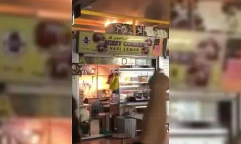 Fire breaks out at Changi Village hawker centre