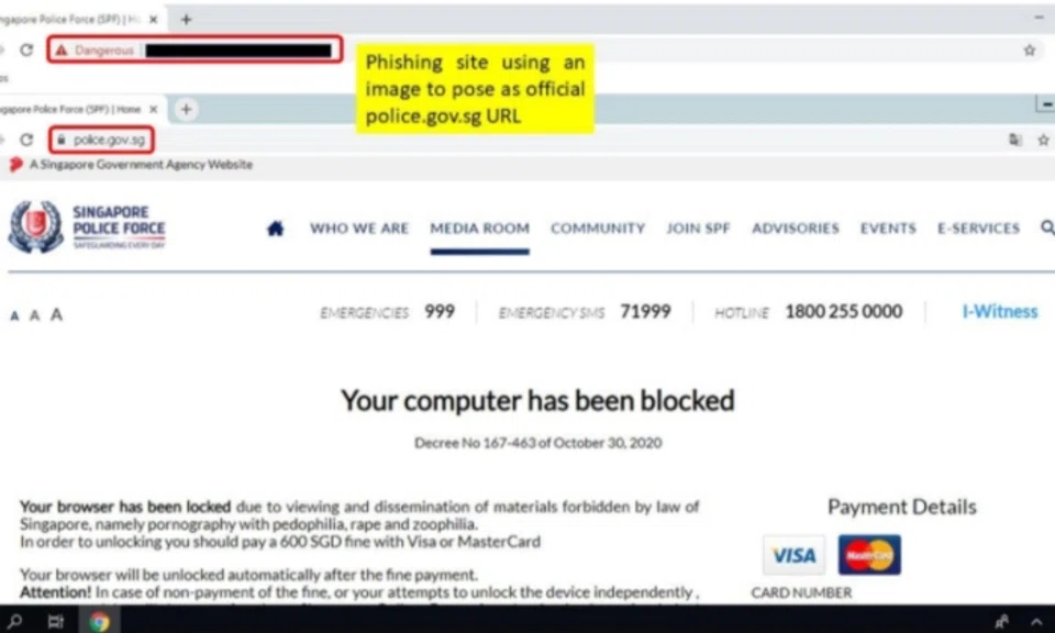 Photo: Singapore Police Force.