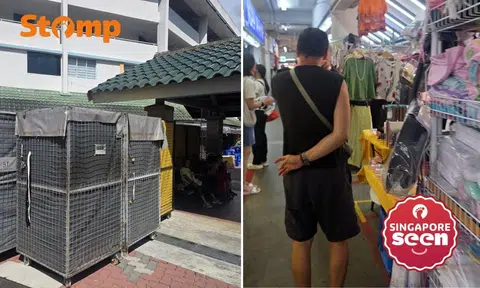 Storage trolleys and mobile shops.