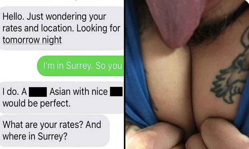 Woman keeps getting lewd texts -- so husband gives epic responses on her behalf
