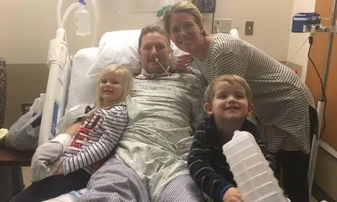 Man's rare throat infection leads to amputations of hands and feet